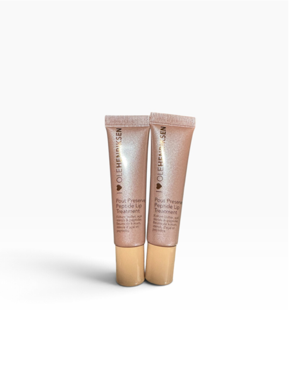 2 Olehenriksen Pout Preserve Peptide Lip Treatment Creme Brulee Shimmery gloss